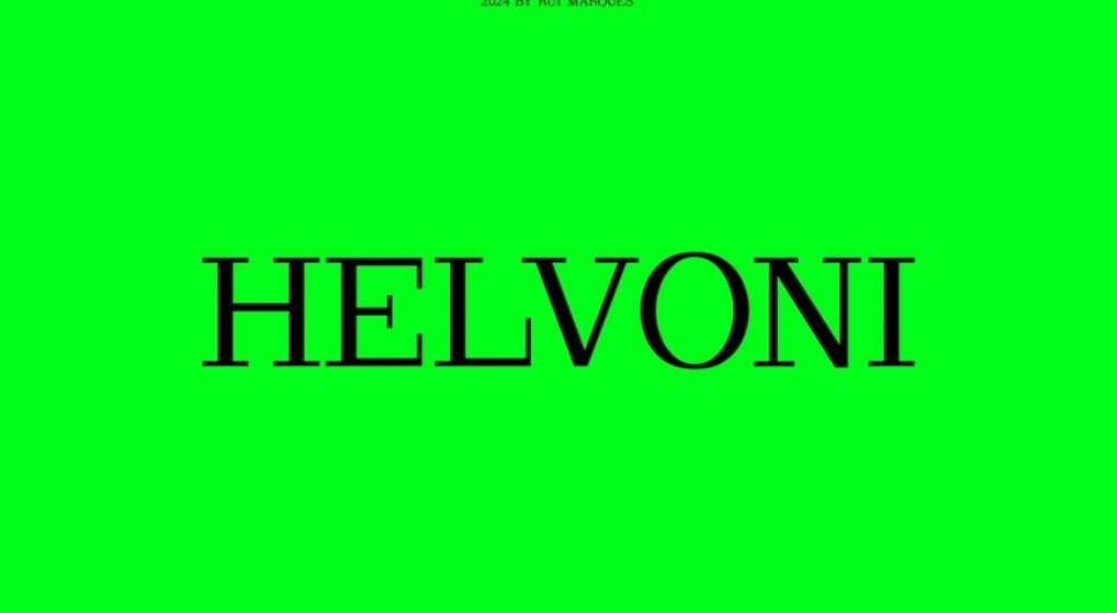 Helvoni Font