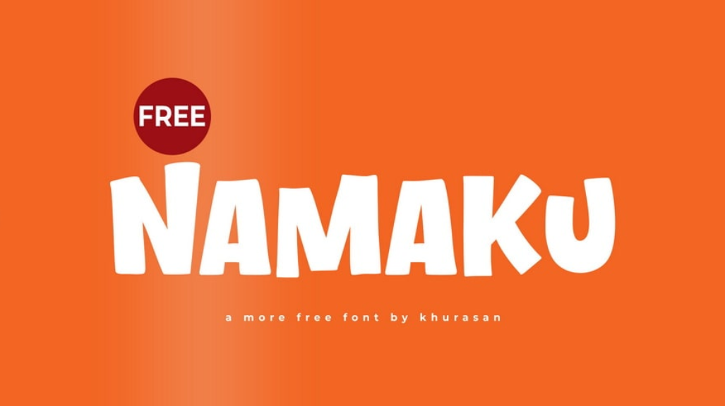 Namaku Font