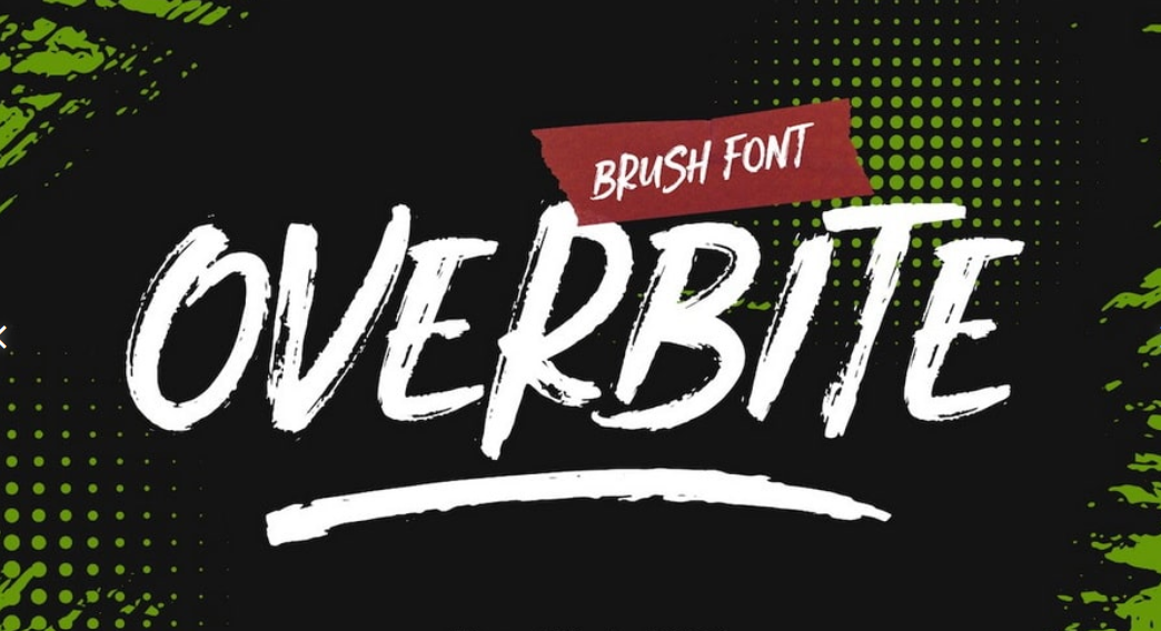 Overbite Font