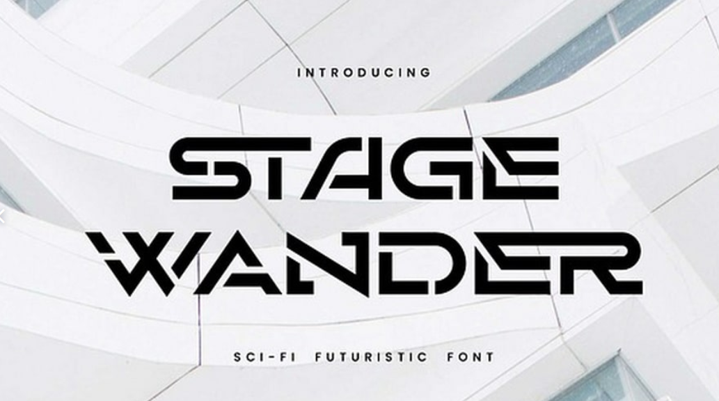 Stage Wander Font