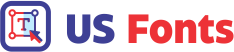 US Fonts Logo Final