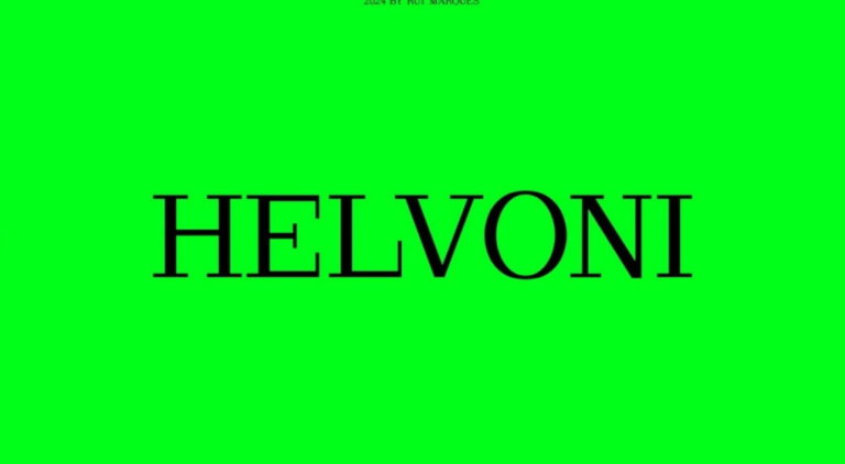 Helvoni-Font
