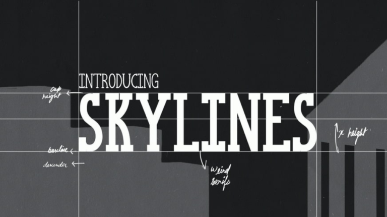 Skylines-Font