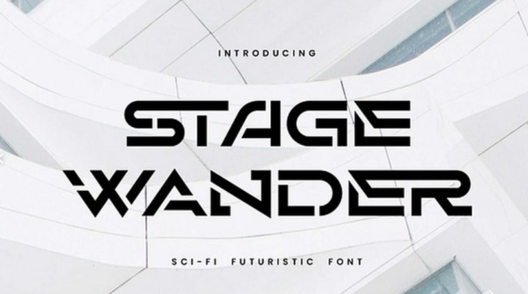 Stage-Wander-Font